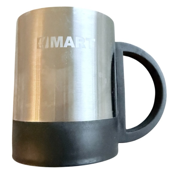 H Mart Stainless Steel Mug & Straw - Picture 2 of 5